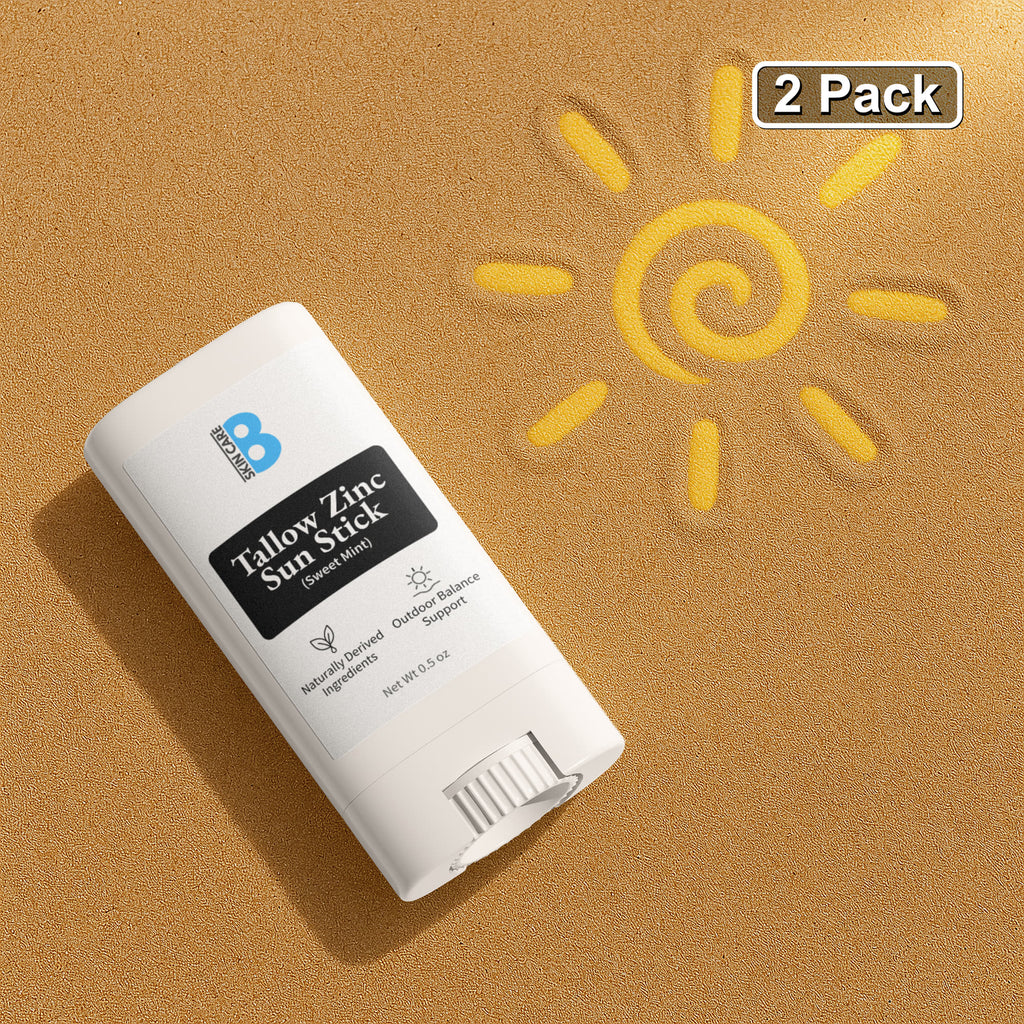 2 Pack Tallow Zinc Sun Stick