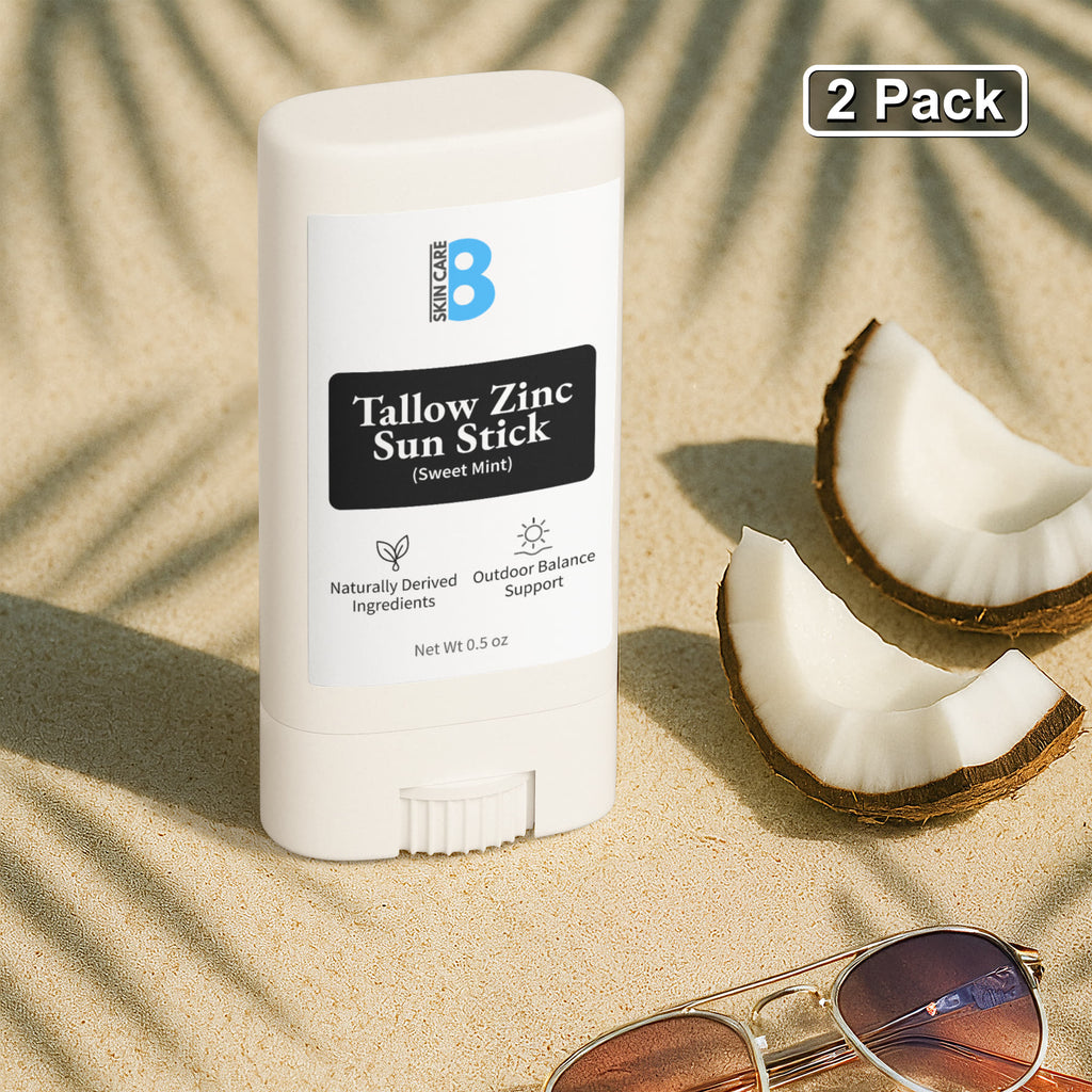 2 Pack Tallow Zinc Sun Stick