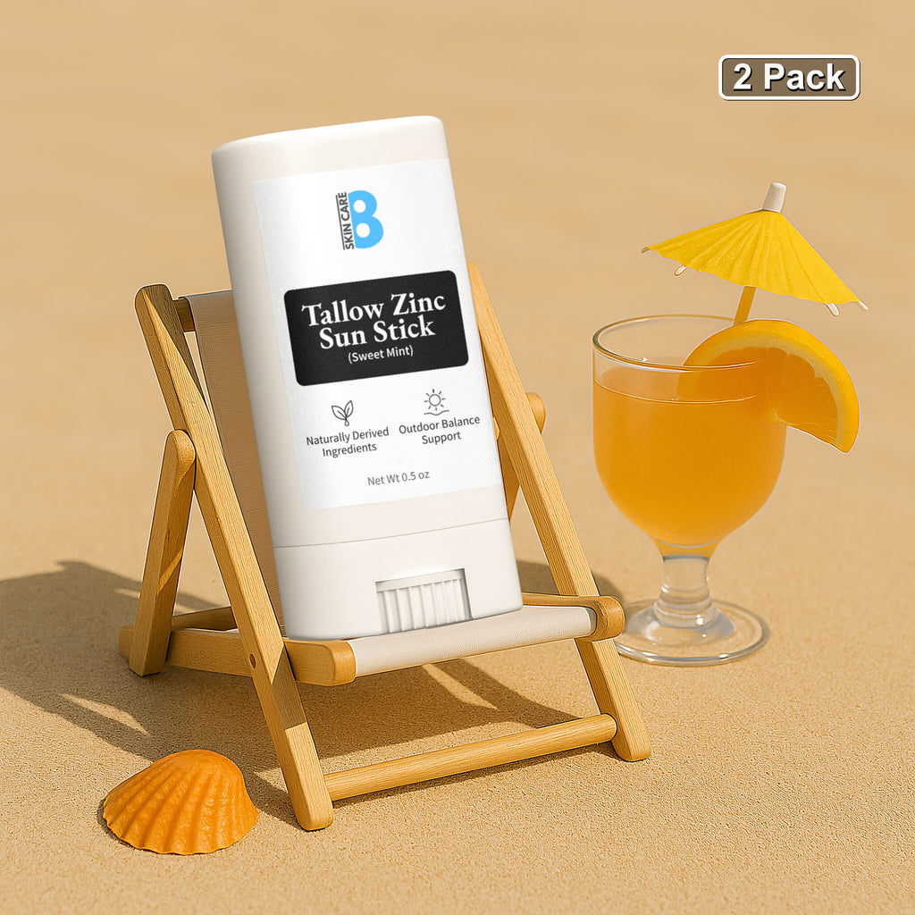 2 Pack Tallow Zinc Sun Stick