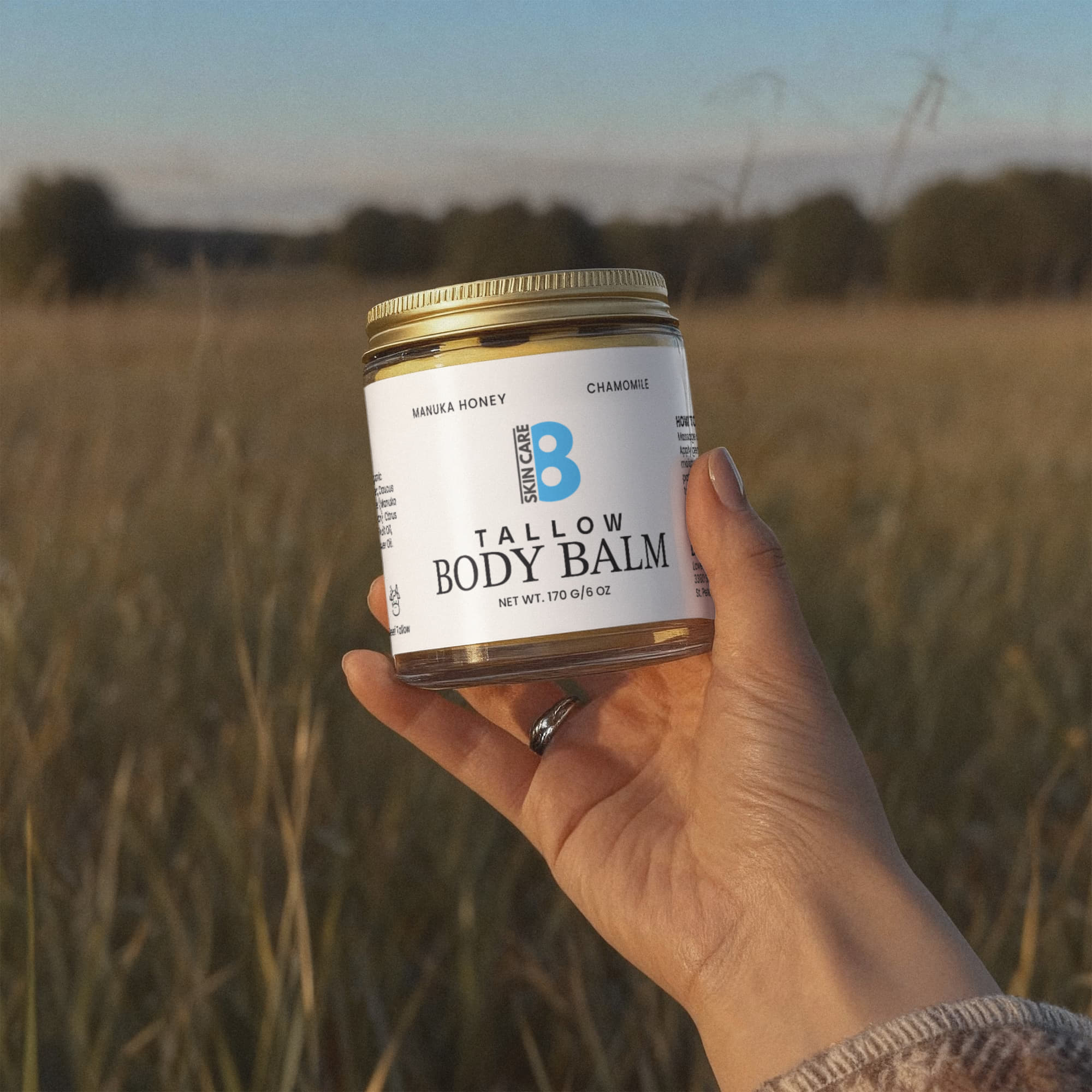 Manuka Honey Chamomile Tallow Body Balm