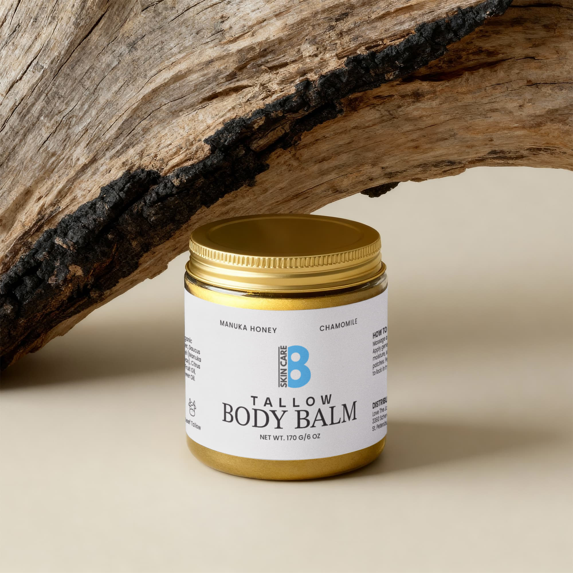 Manuka Honey Chamomile Tallow Body Balm