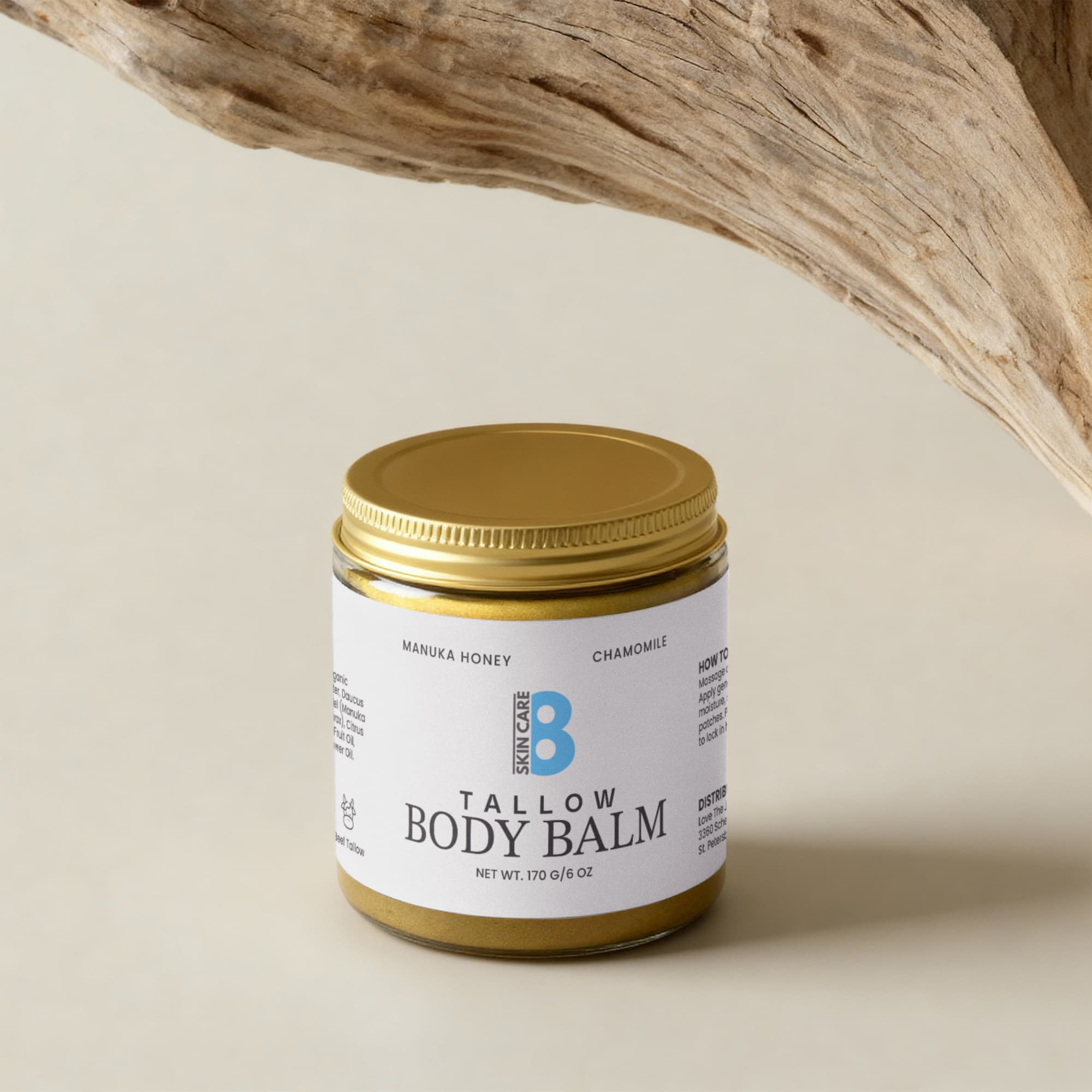 Manuka Honey Chamomile Tallow Body Balm