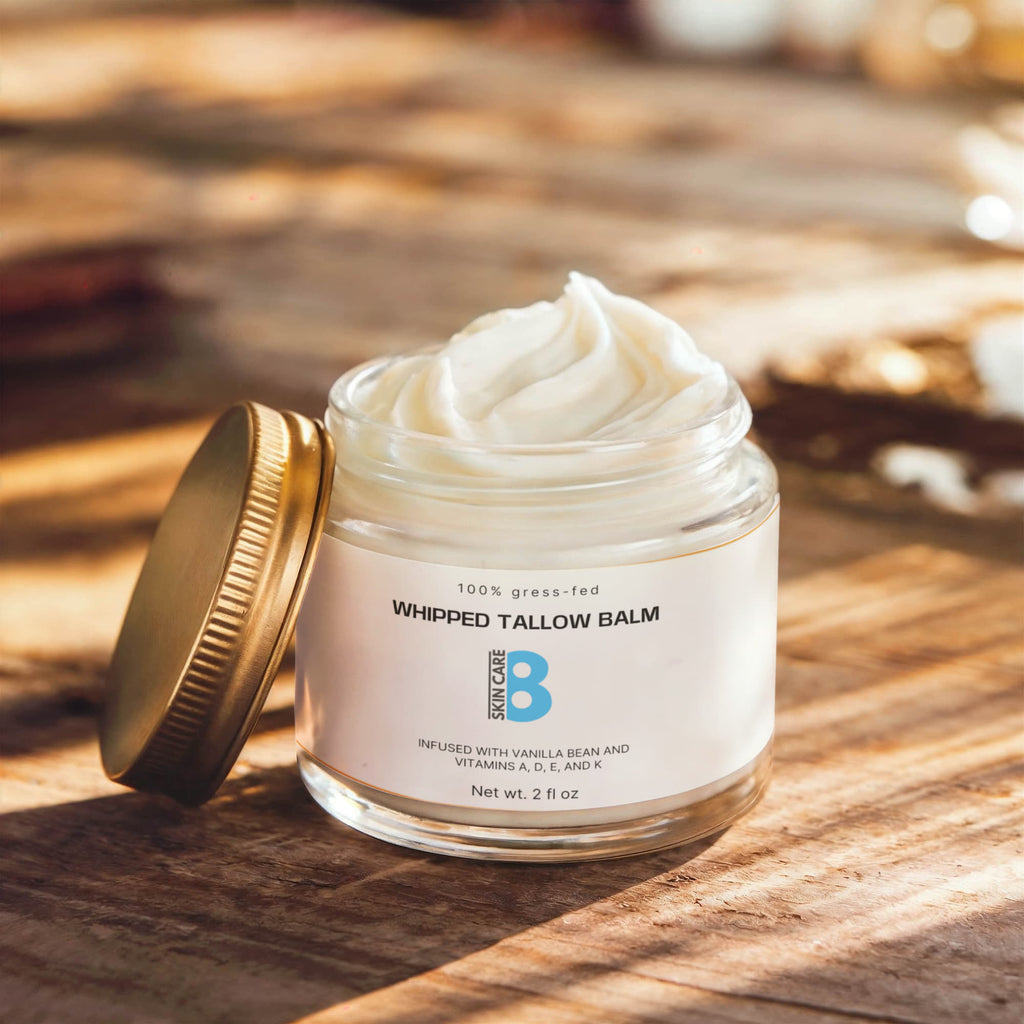 Whipped Grass-Fed Tallow Balm with Vanilla Bean