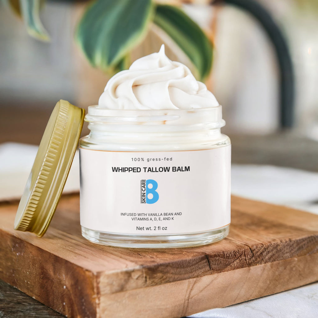 Whipped Grass-Fed Tallow Balm with Vanilla Bean