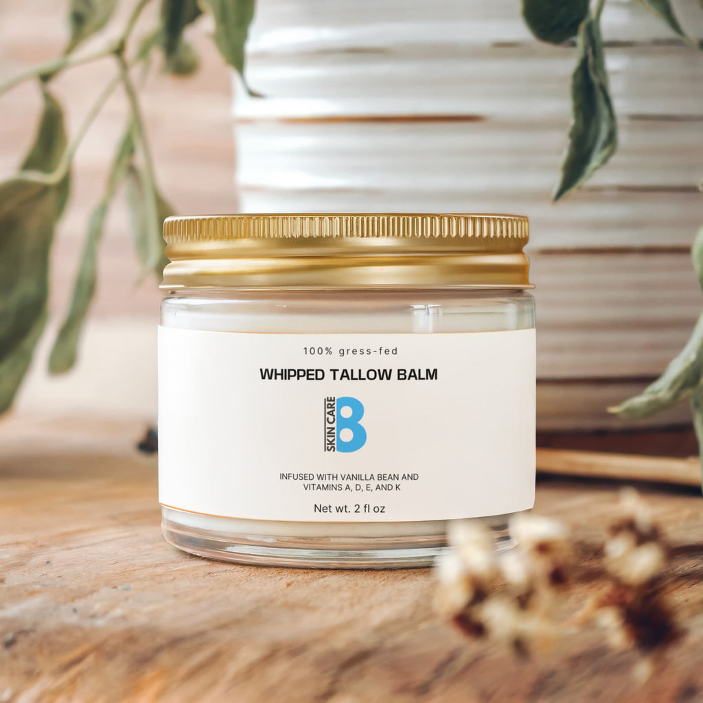Whipped Grass-Fed Tallow Balm with Vanilla Bean