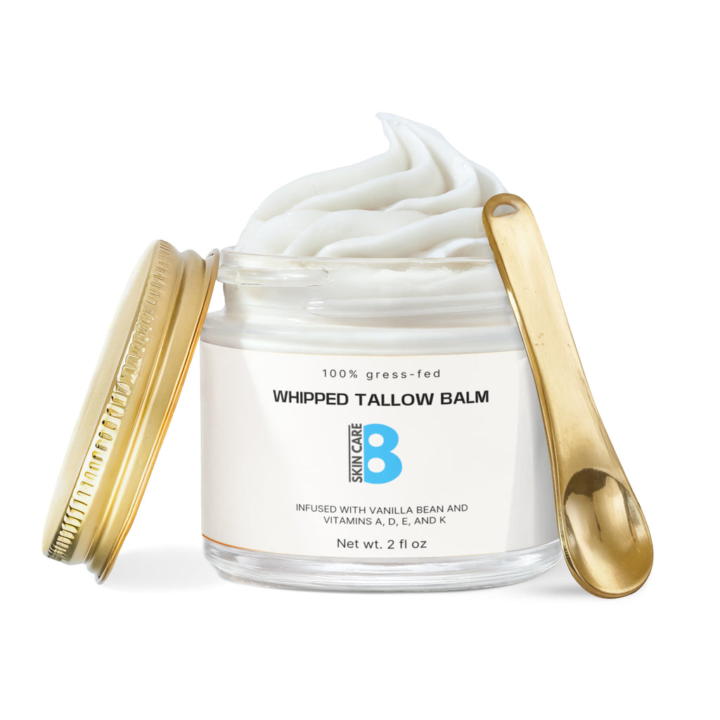 Whipped Grass-Fed Tallow Balm with Vanilla Bean