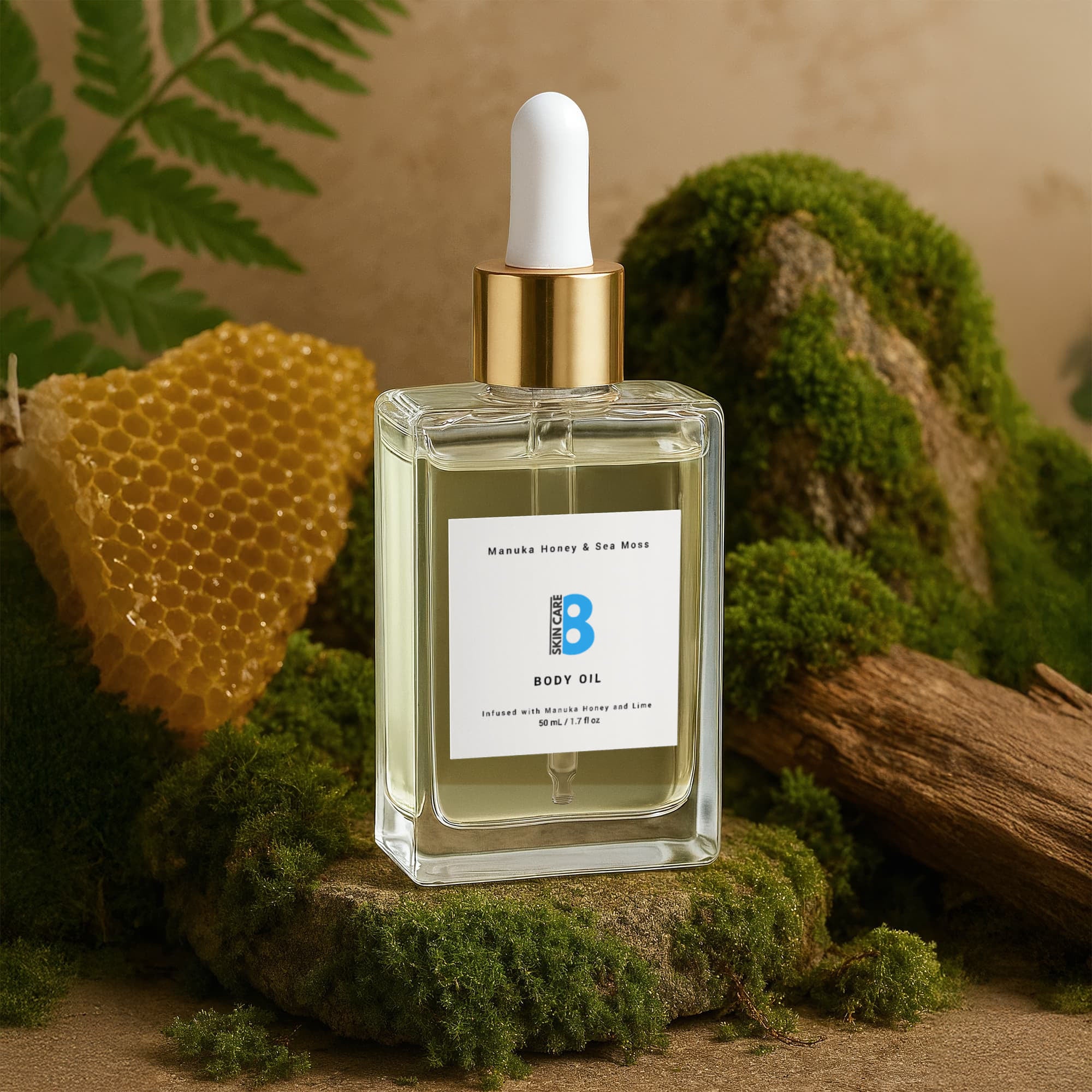 Manuka Honey Sea Moss Post-Shave Oil